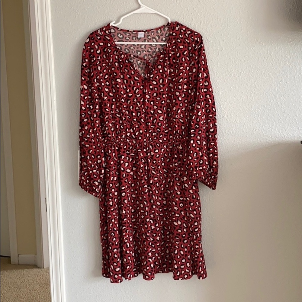 Old Navy Leopard Print Dress